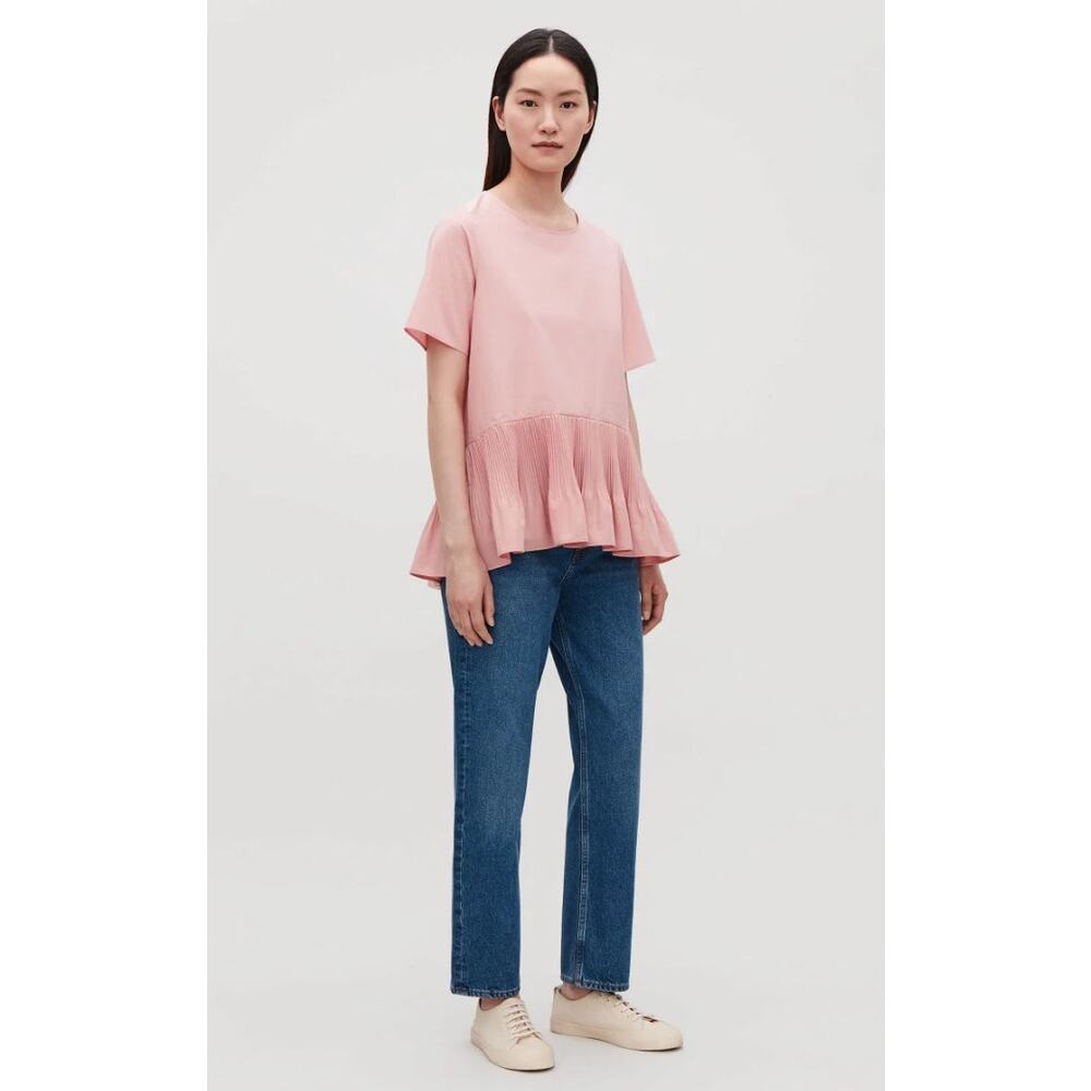 COS Pleat Panelled Cotton Top size 10 - Picture 9 of 9